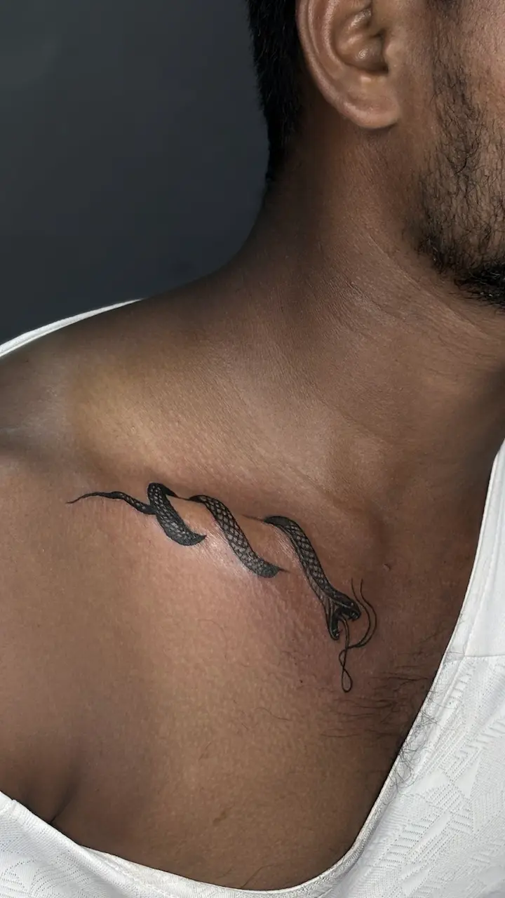 Portfolio work 3 — Trendy Tattoo & Piercing Studio, Vijayawada.